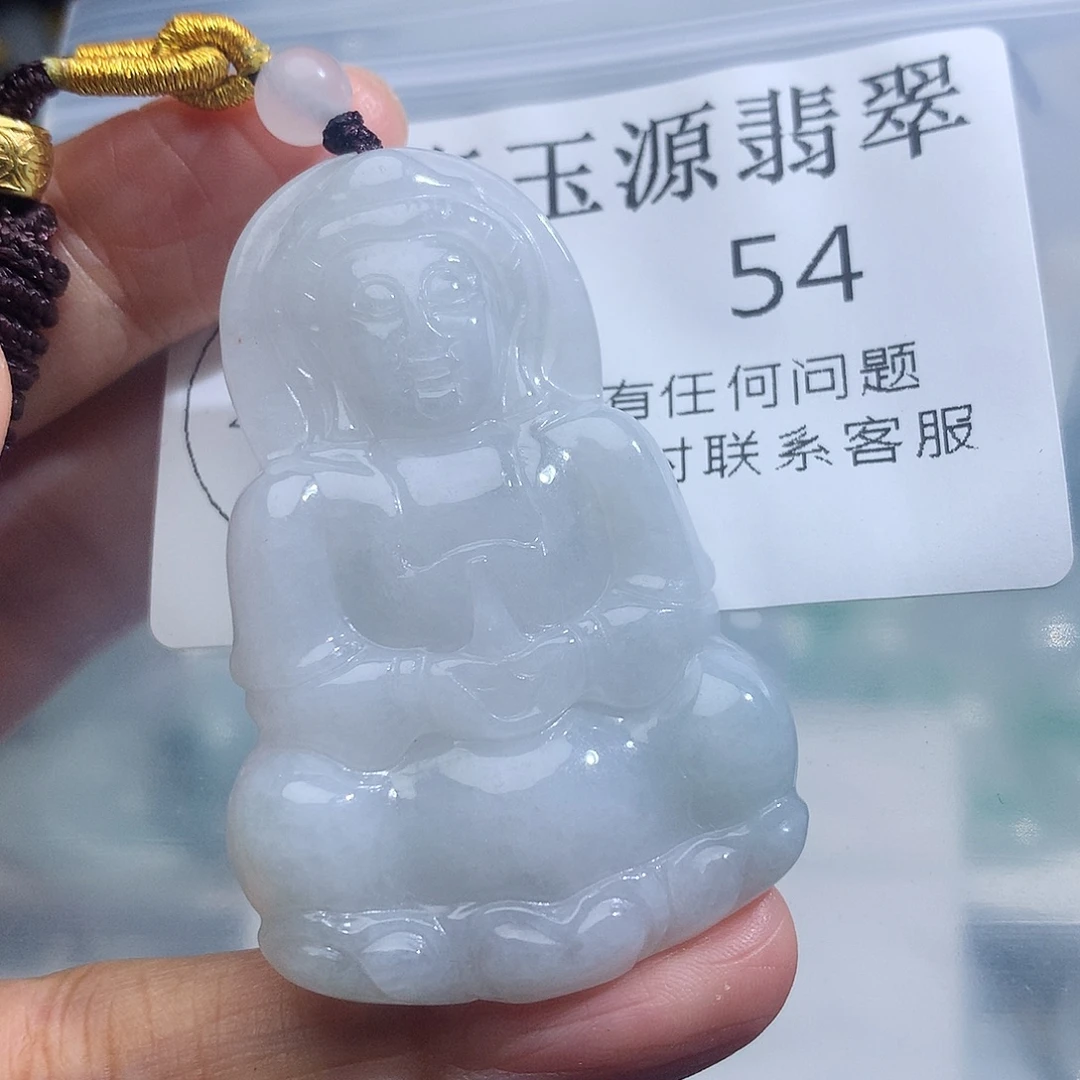 翡翠未镶嵌颈饰54