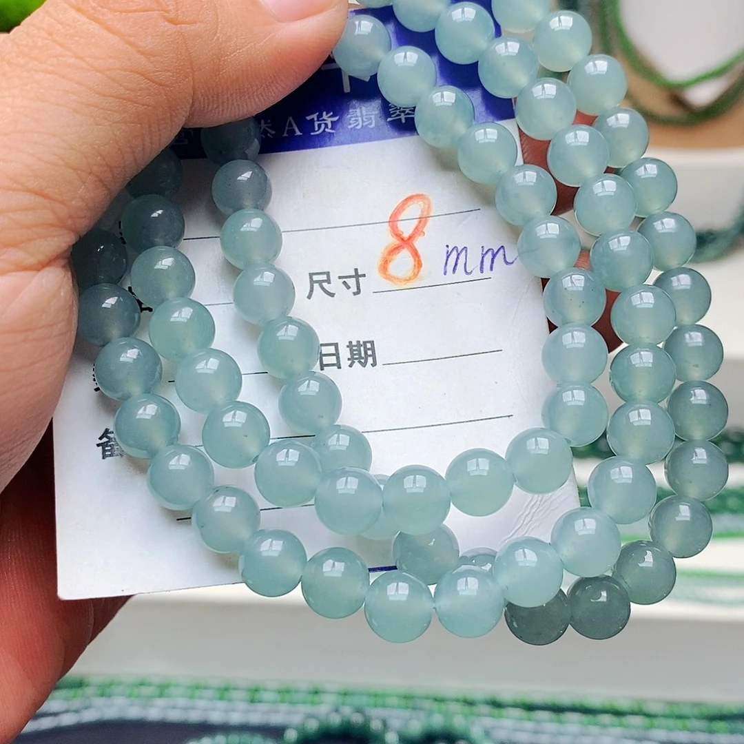 翡翠未镶嵌手链翡翠