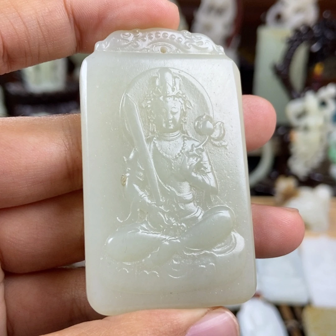 和田玉挂件未镶嵌