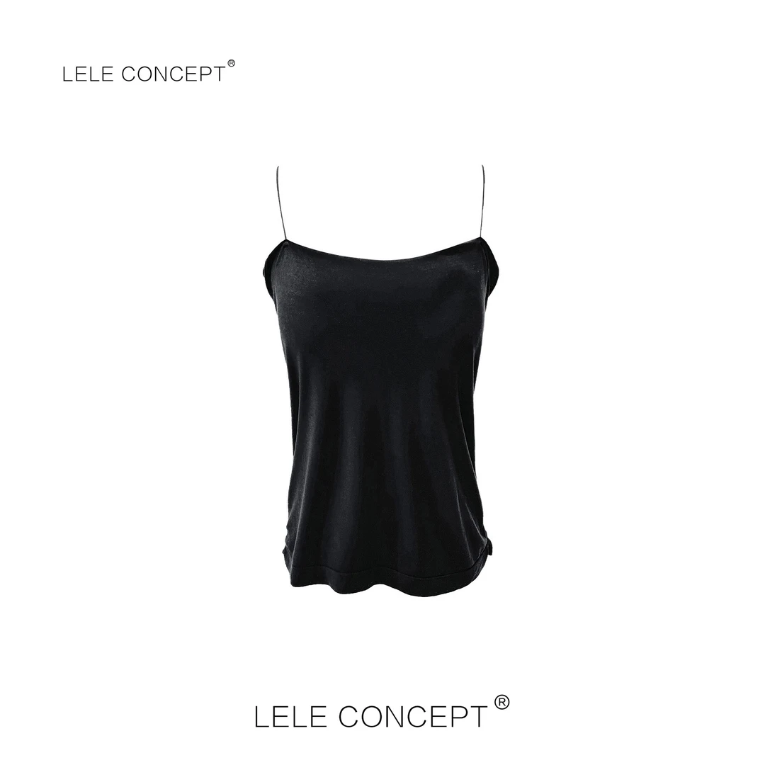 LELE CONCEPT丨【精选推荐】舒适百搭显瘦亲肤款多色吊带BX049