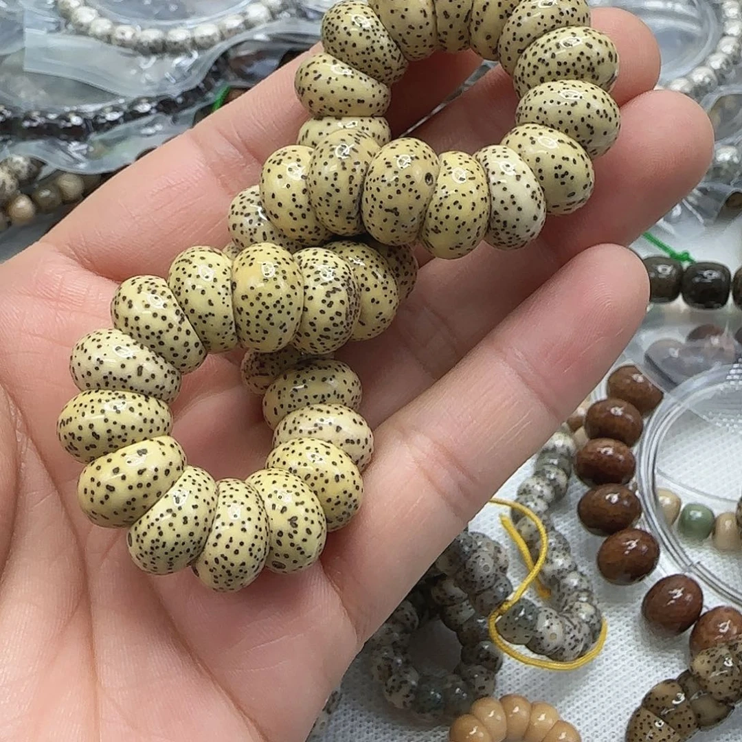 手串星月菩提179傲世黄星月菩提13蒜瓣大肠单圈