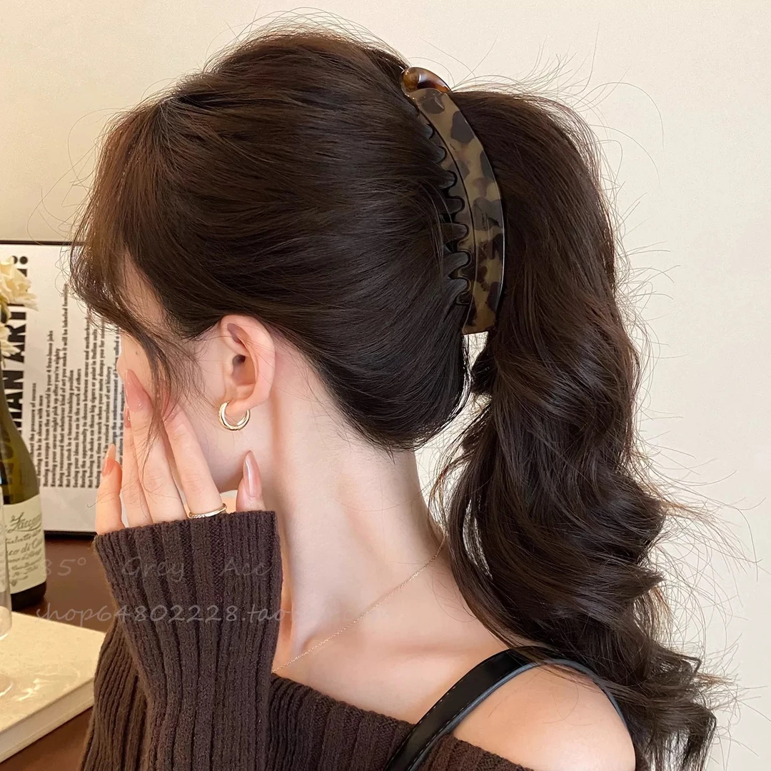 洋气棕黑系丨韩国豹纹高颜值博主同款简约