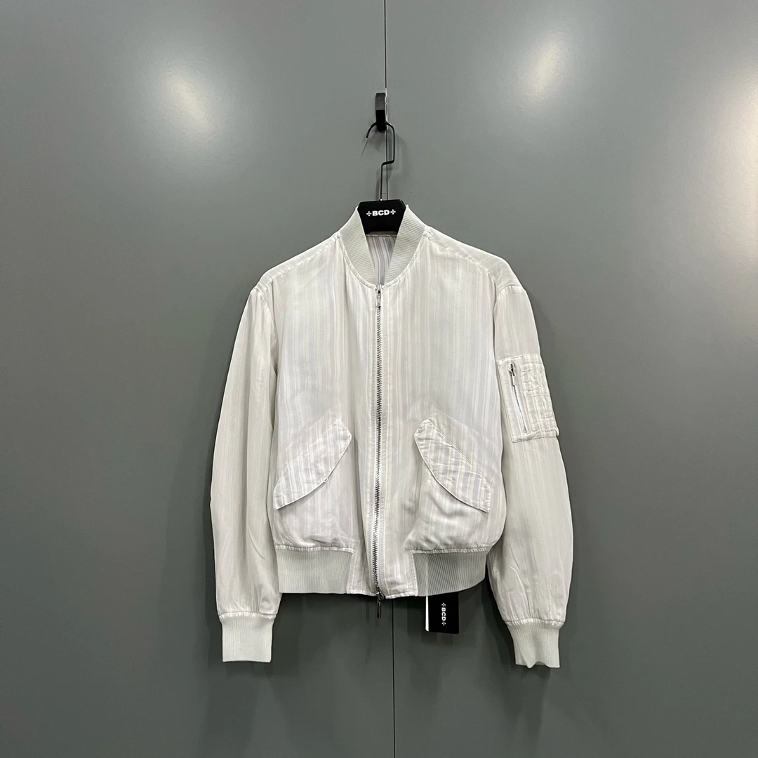 95新 DIOR/迪奥 （jp）123条纹飞行员夹克 44码