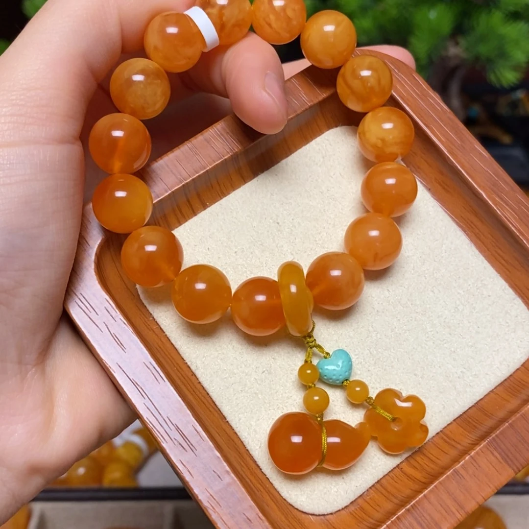 【闪购商品】手链蜜蜡未镶嵌手串