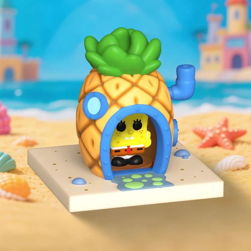 Funko丰高POP海绵宝宝菠萝屋盲盒派大星周边手办潮玩摆件公仔礼物