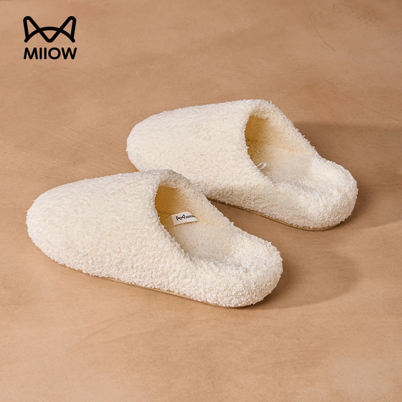 肖战同款外穿丑萌大头女复古包头棉毛毛半拖鞋加绒保暖一脚蹬懒人