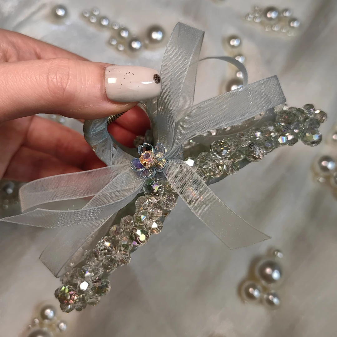 发夹手工头饰女重工仙女风