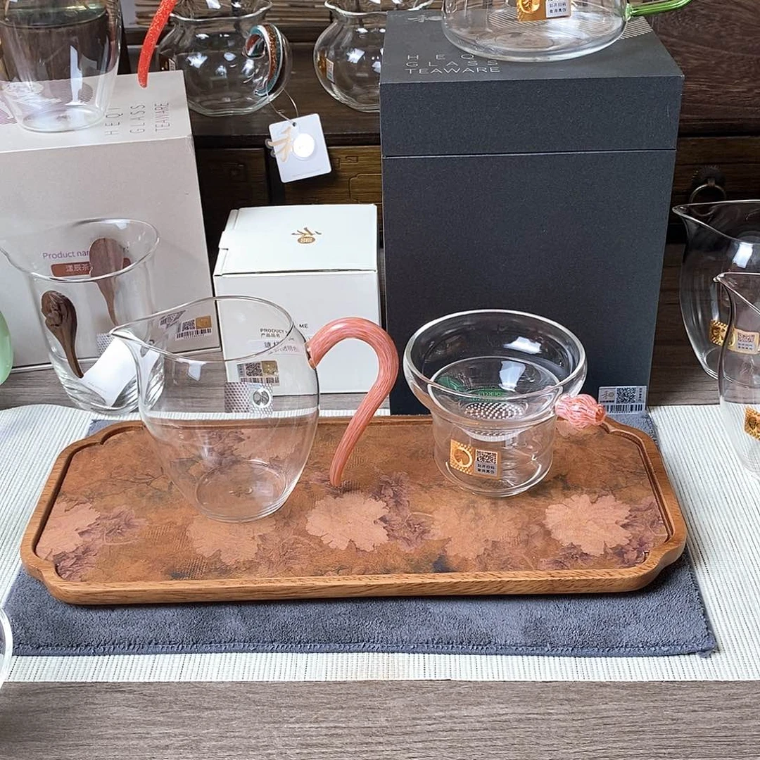 禾器怡然茶海霞彩样品+禾器奉珠滤网霞彩样品