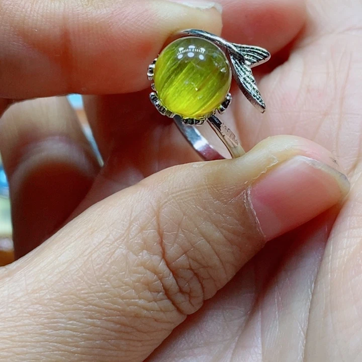 水晶戒指未镶嵌水晶