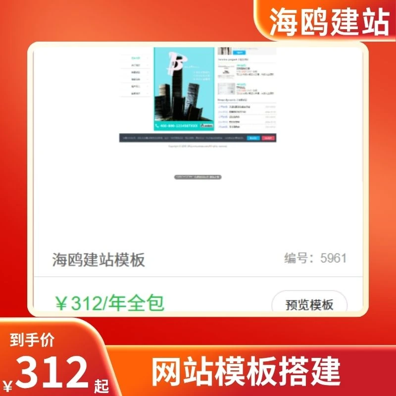 网站定制 企业小程序官网商城外贸站 1 天上线 含服务器域名