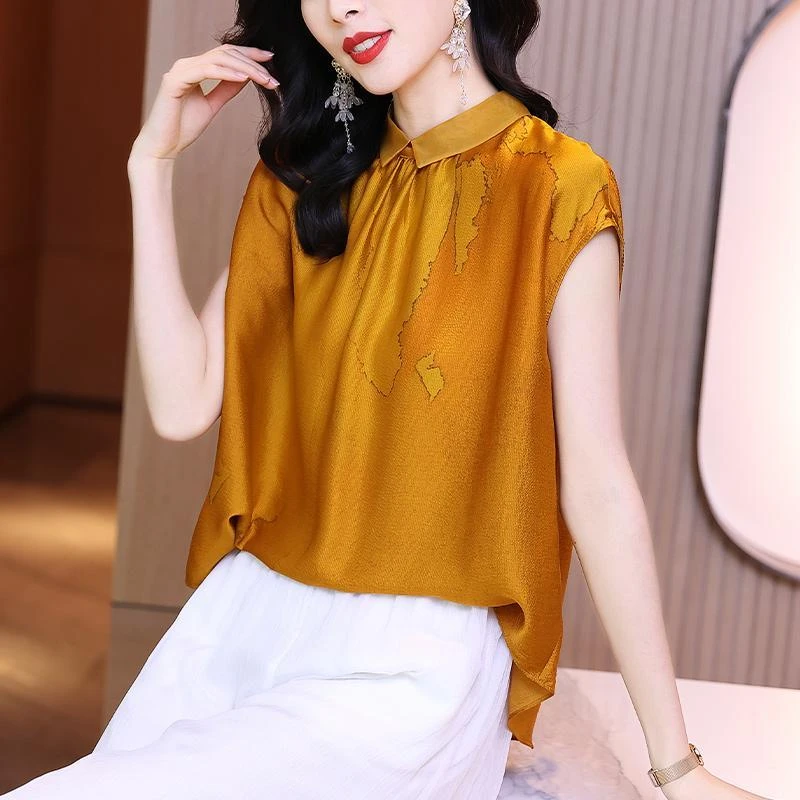 衬衫女2025夏新款时髦洋气别致上衣高级感奢华大牌