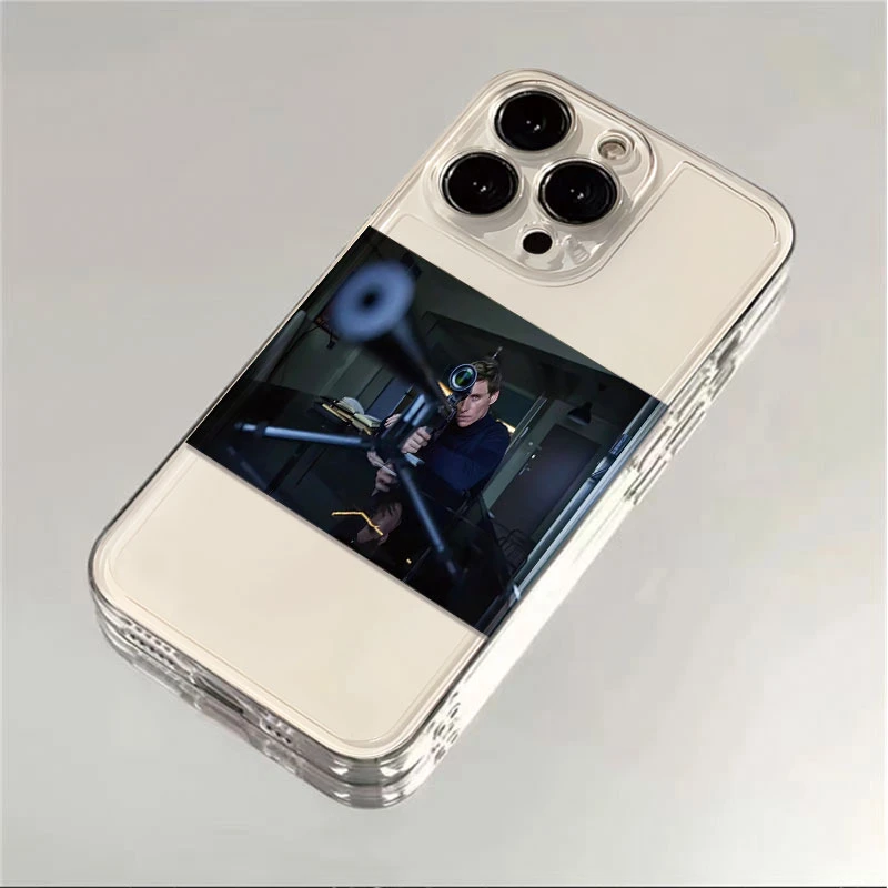 机枪适用iPhone15手机壳苹果13软小米12vivo华为oppo荣耀小众创意