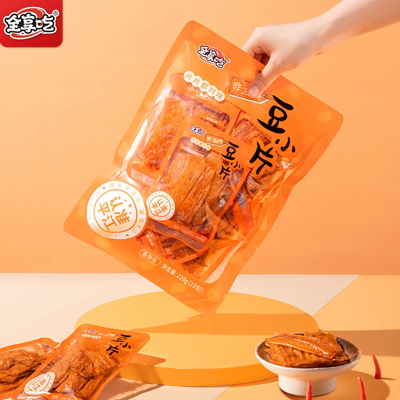 全享吃豆小片发10包湖南辣条非油炸手撕麻辣豆皮辣条童年零食
