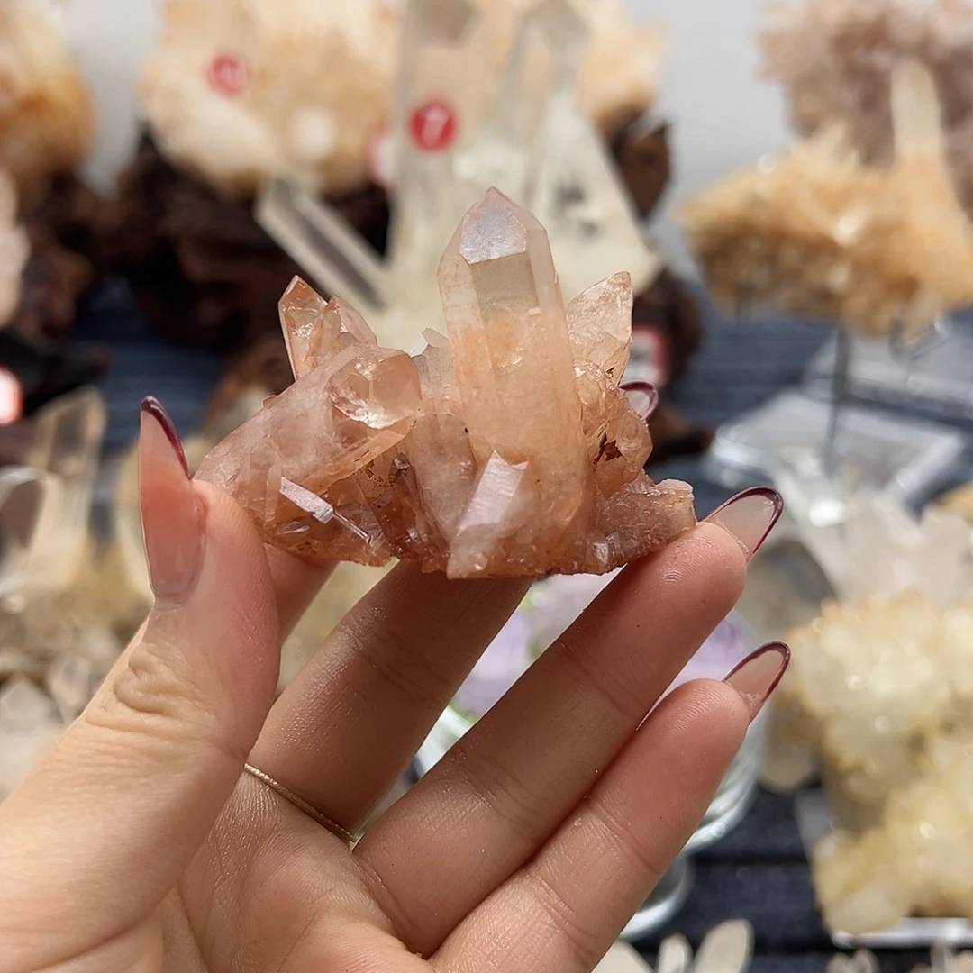 蚜***草水晶银S925镶嵌珠宝半成品