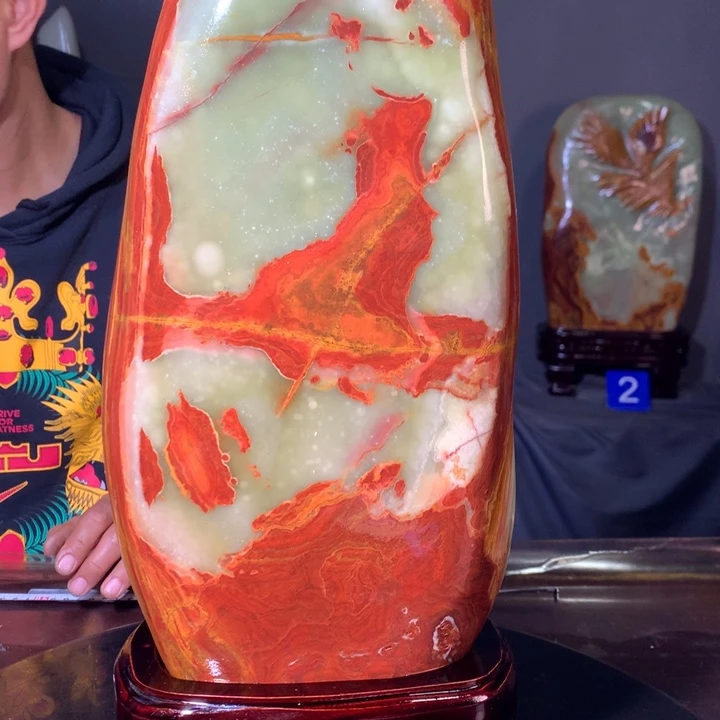 石材天然原石摆件