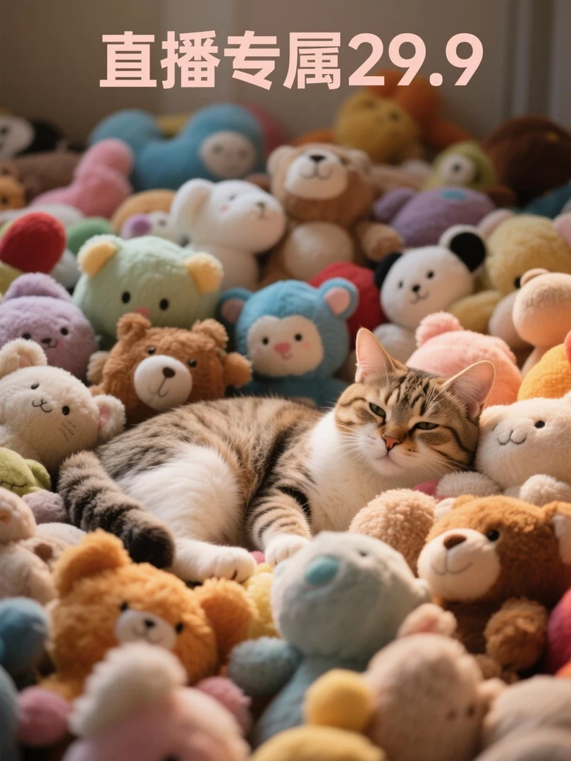 （直播专属）宠物玩具组合搭配猫咪高端玩具组合逗猫棒猫咪隧道自嗨