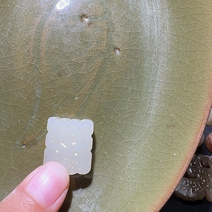 守***真瓷片花开富贵大家庭