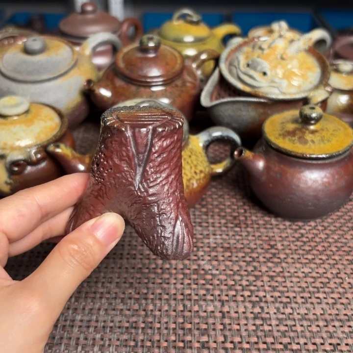 茶杯紫砂树桩盖只