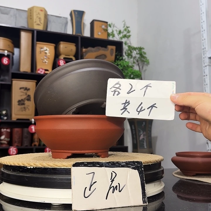 紫砂花盆盆友记紫砂