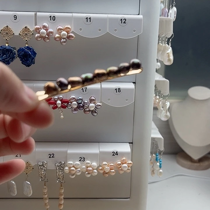 未镶嵌淡水珍珠发夹