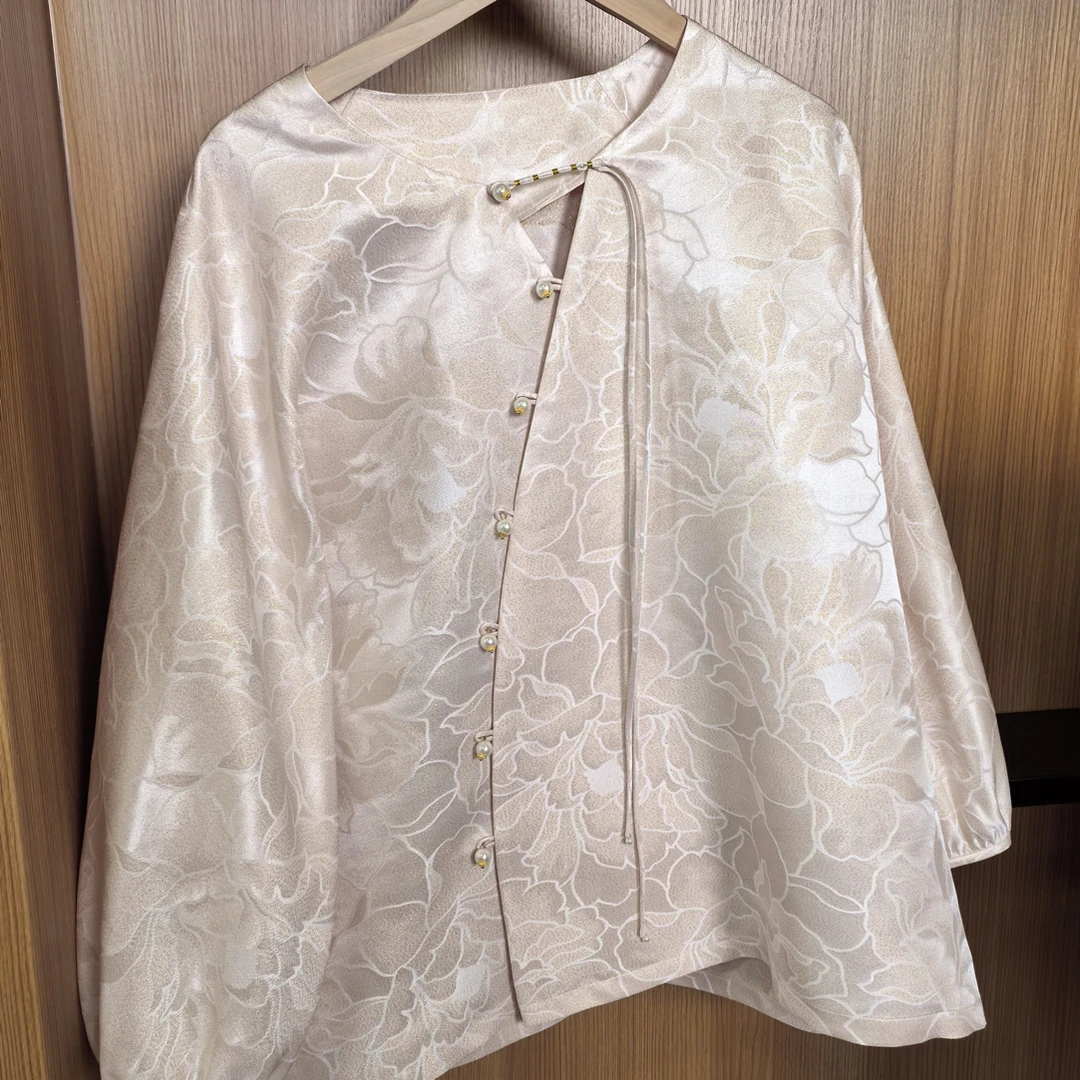 RE00685织金正绢上衣