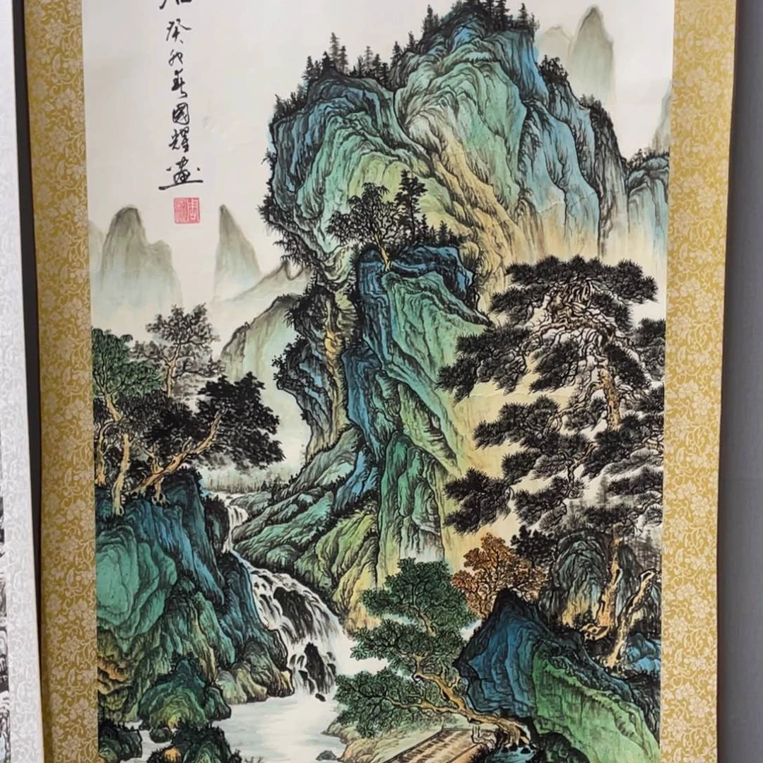 静***开国画老师手笔手绘作品Y