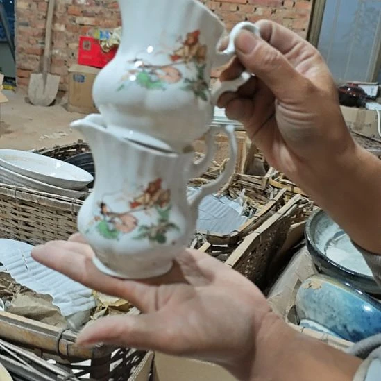 库存微瑕三打白骨精公道杯两个