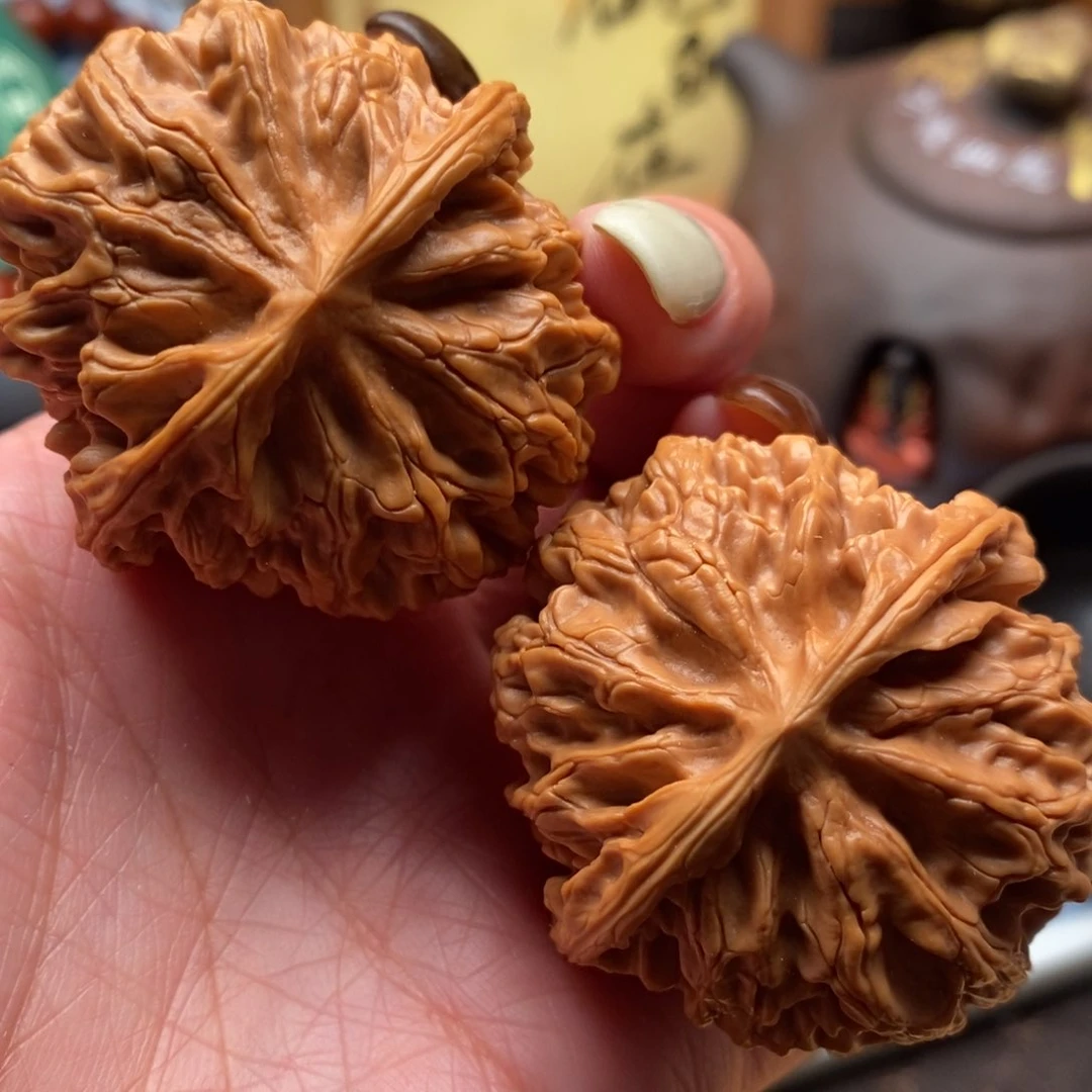 把件文玩核桃42尺寸苹果园