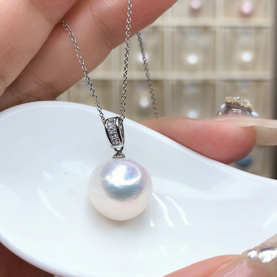 淡水珍珠合金颈饰