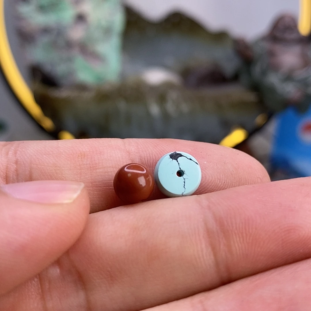 南红玛瑙未镶嵌珠宝奇石8.5×5