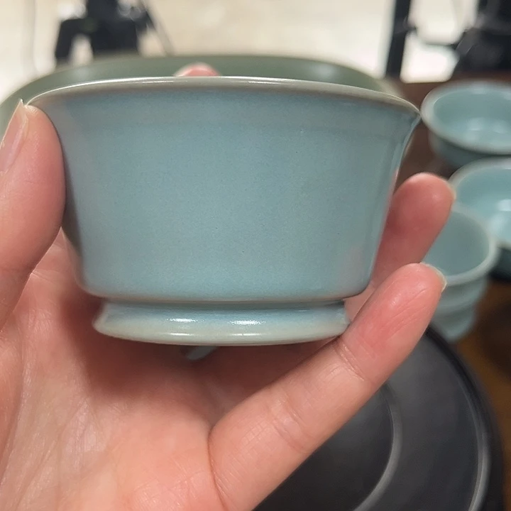 马蹄杯汝瓷汝州哈哈哈