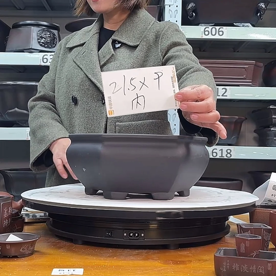 紫砂花盆宜兴紫砂20号