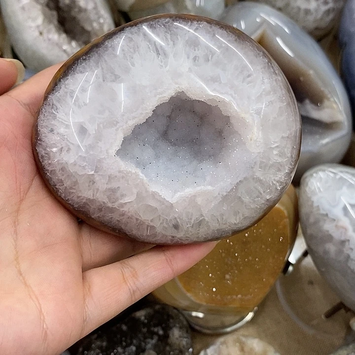 紫晶珠宝半成品未镶嵌
