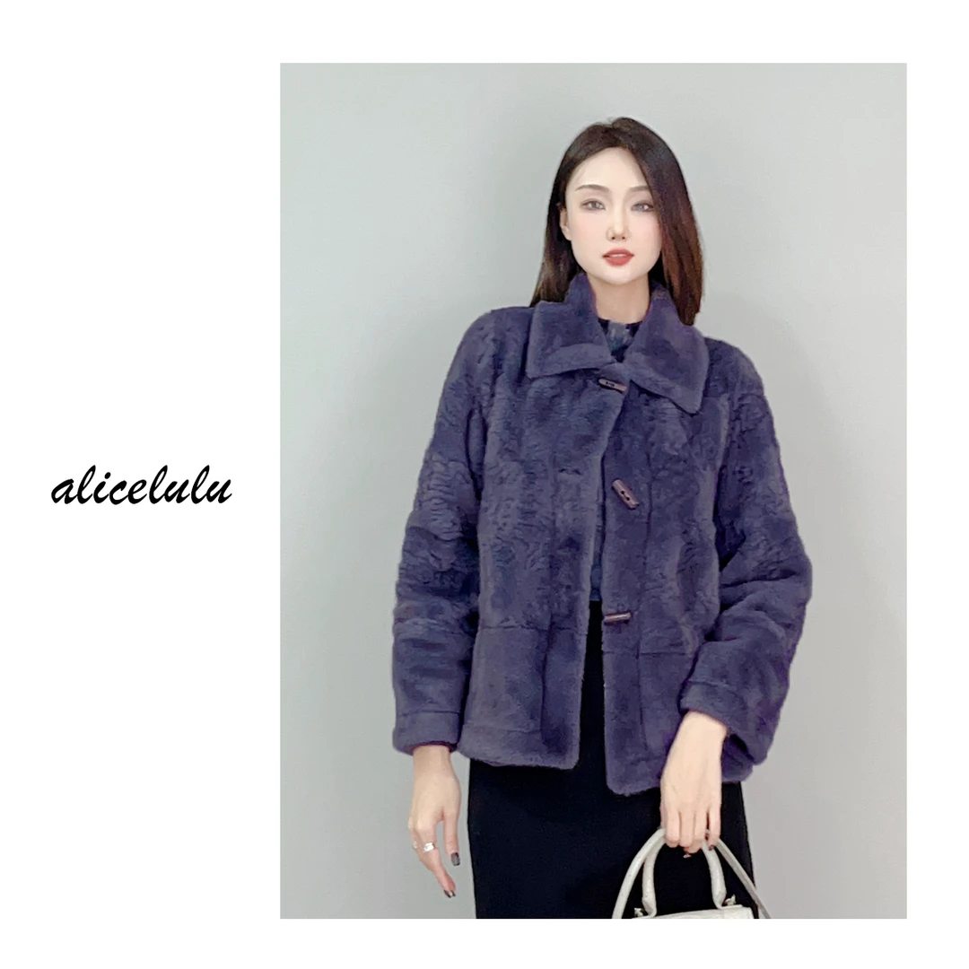 5 ALICE “大家闺秀”绒毛外套 典雅名媛 端庄大方 S2140980Tr