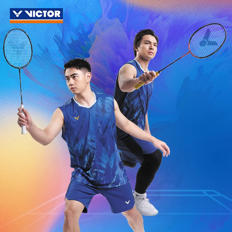 VICTOR胜利羽毛球服国际球员运动大赛服中性款T-55000短裤R-55200