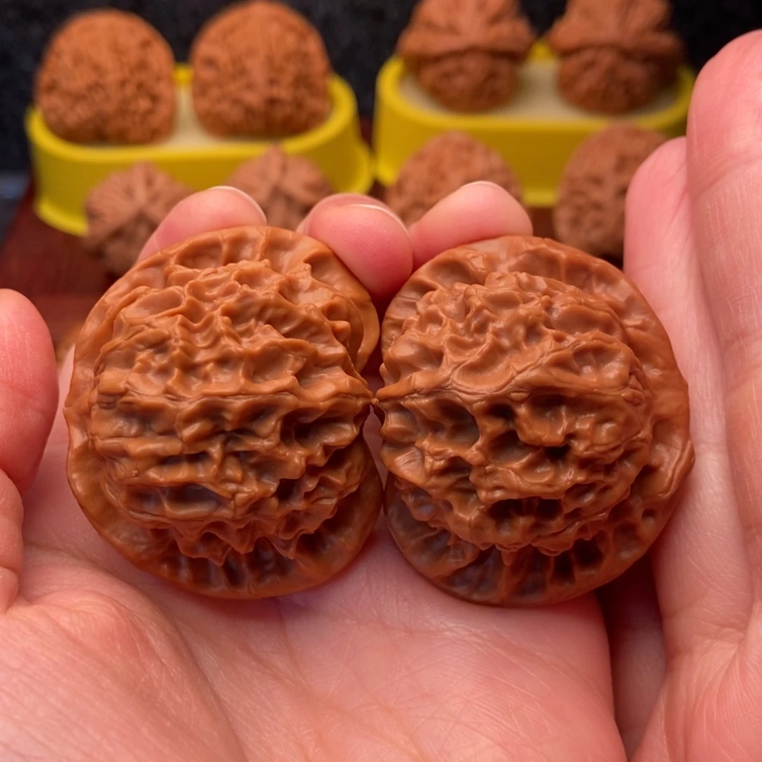 吊坠文玩核桃45龙鳞宝象花