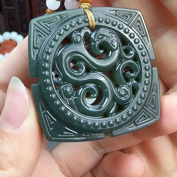 和田玉挂件未镶嵌定制发货