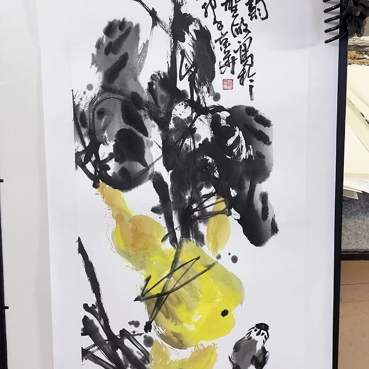 国画张圣敏先生纯手绘作品