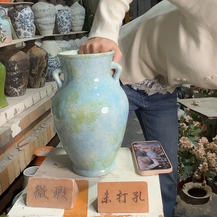 陶瓷景德镇陶瓷花瓶瑕疵专场