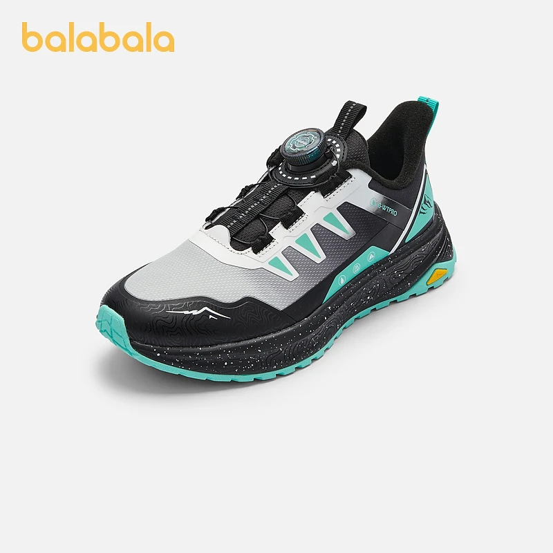 巴拉巴拉童鞋儿童运动鞋男童轻量防滑户外鞋秋冬旋钮扣鞋子中大童