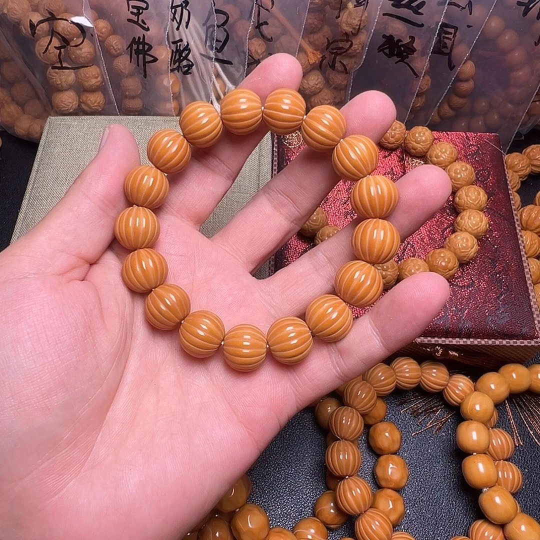 猴头核桃手串瓜珠14
