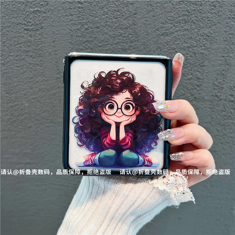 （华为novaflip系列)折叠奶油壳适用华为novaflip手机壳防摔爆款潮