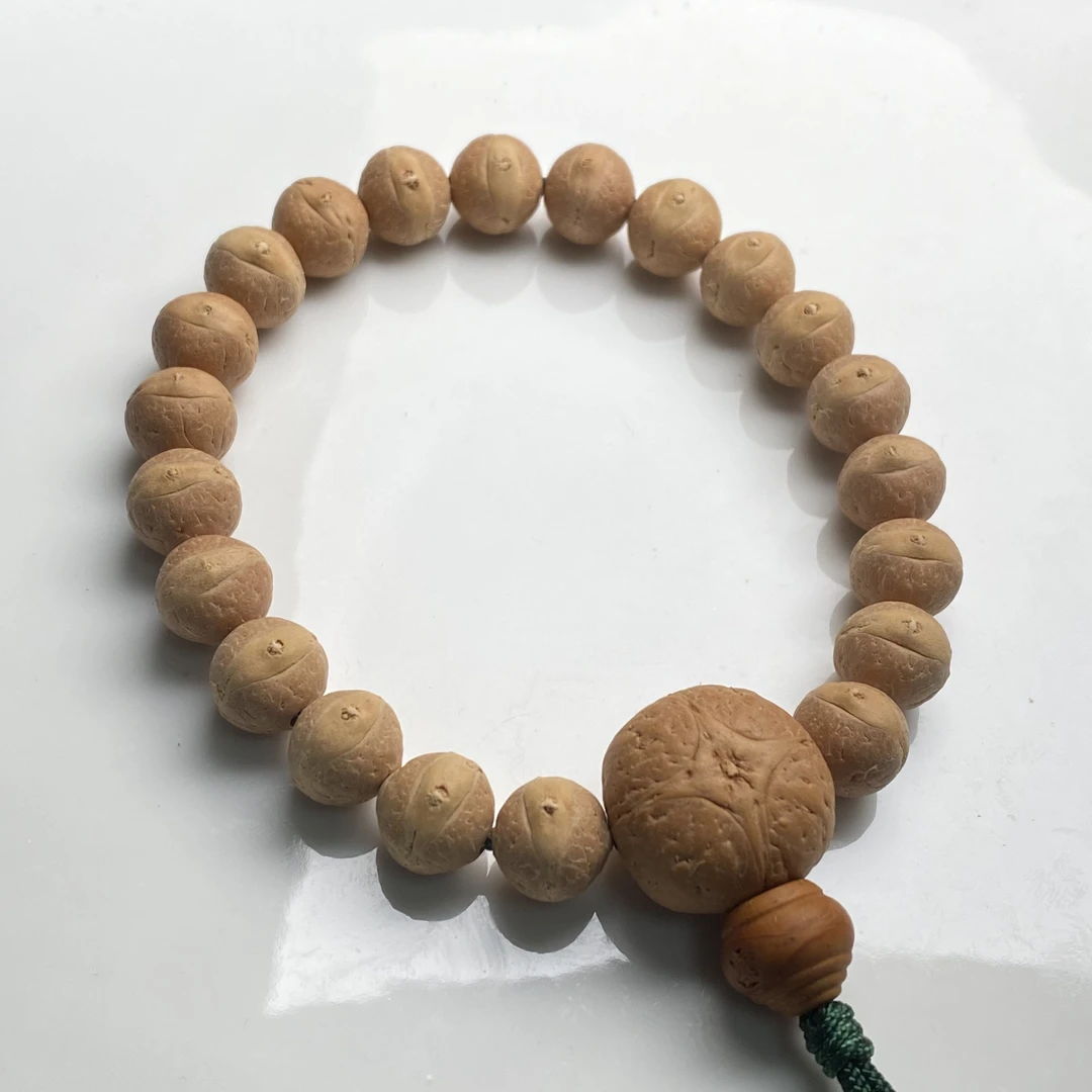 【F0079】实心小凤眼菩提10.6-10.8mm21颗油性密度十足精卡实心籽