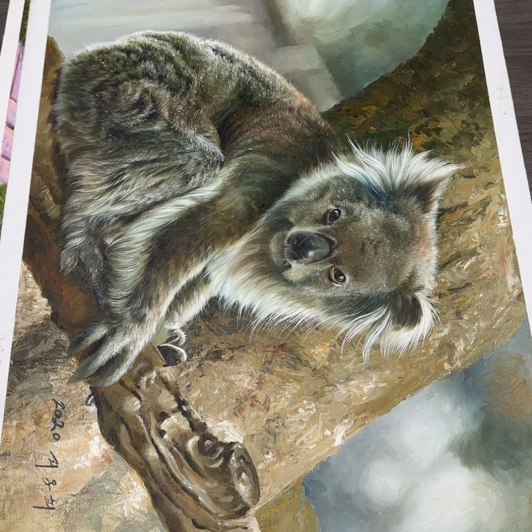 油画我也不知道为什么这么喜欢