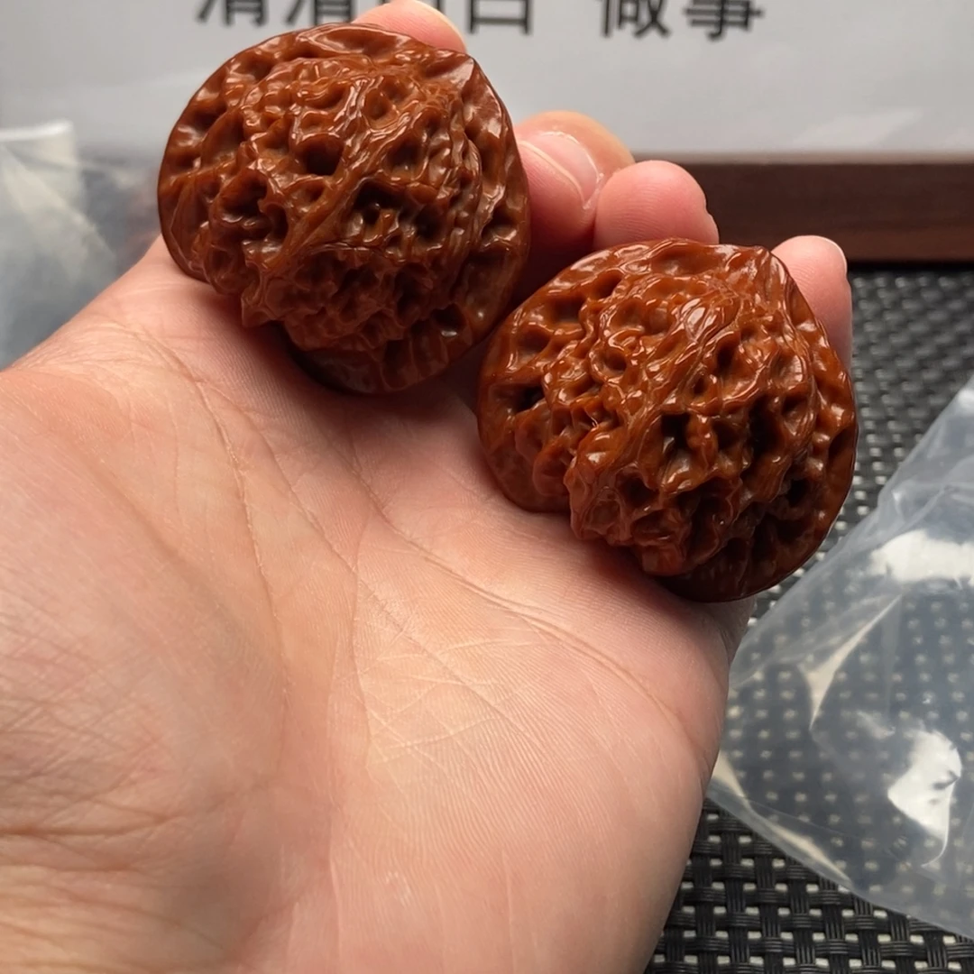文玩核桃吊坠42宫灯