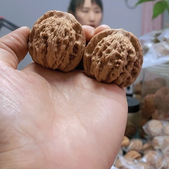 【闪购商品】把件文玩核桃41.5虎头