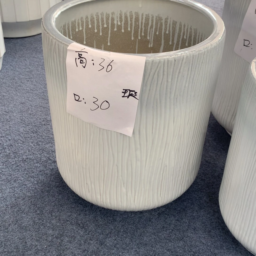高温陶瓷花盆微瑕