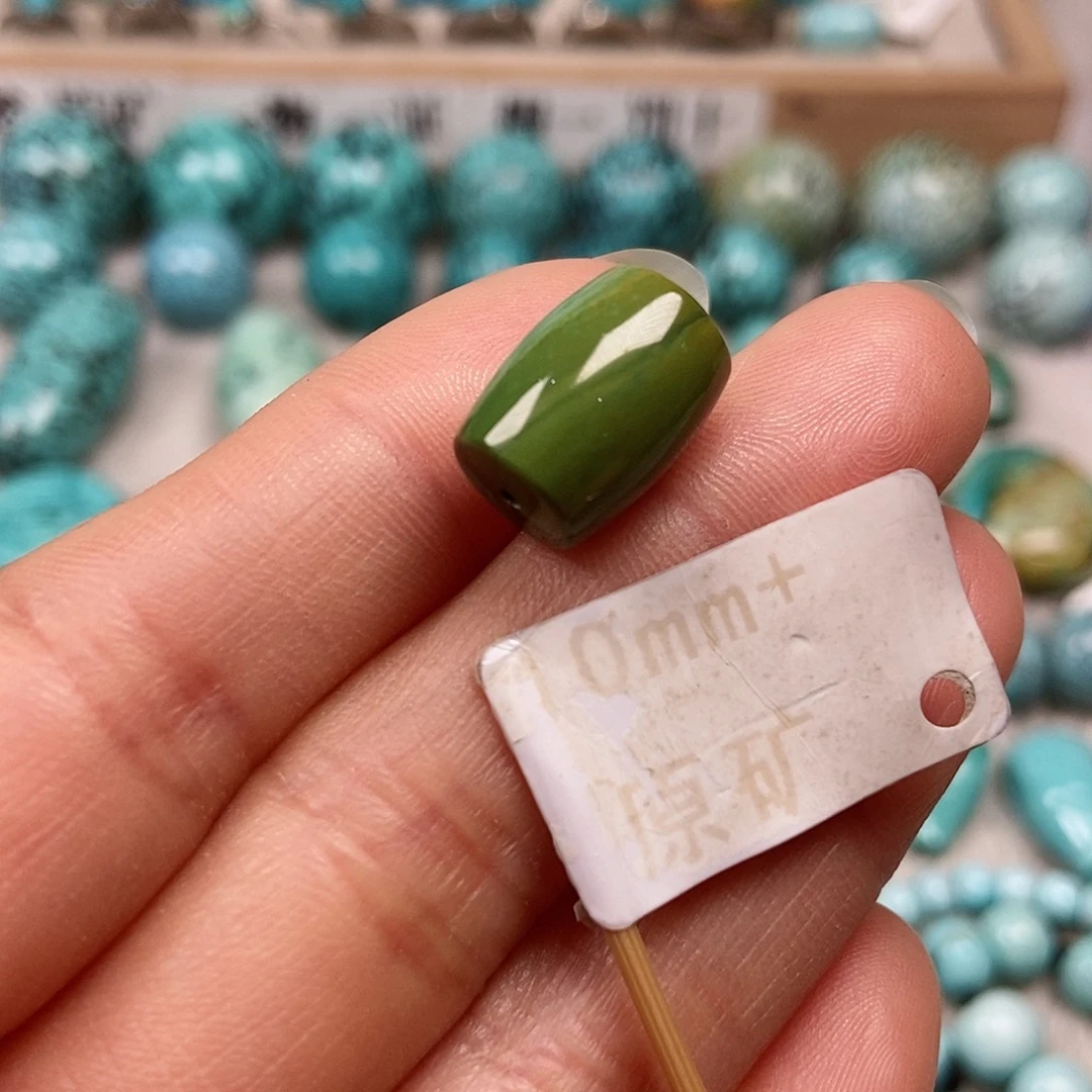 未镶嵌绿松石珠宝半成品