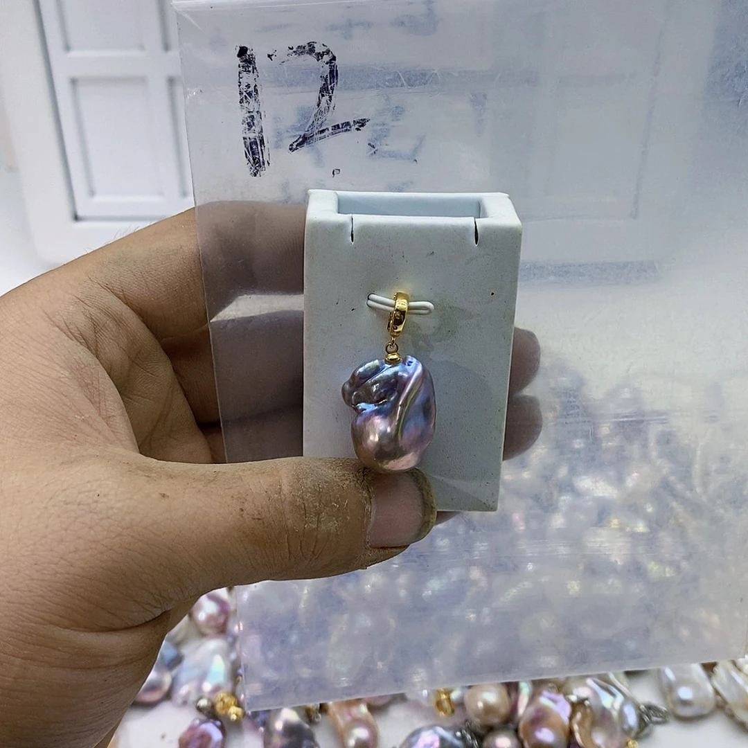 淡水珍珠合金颈饰