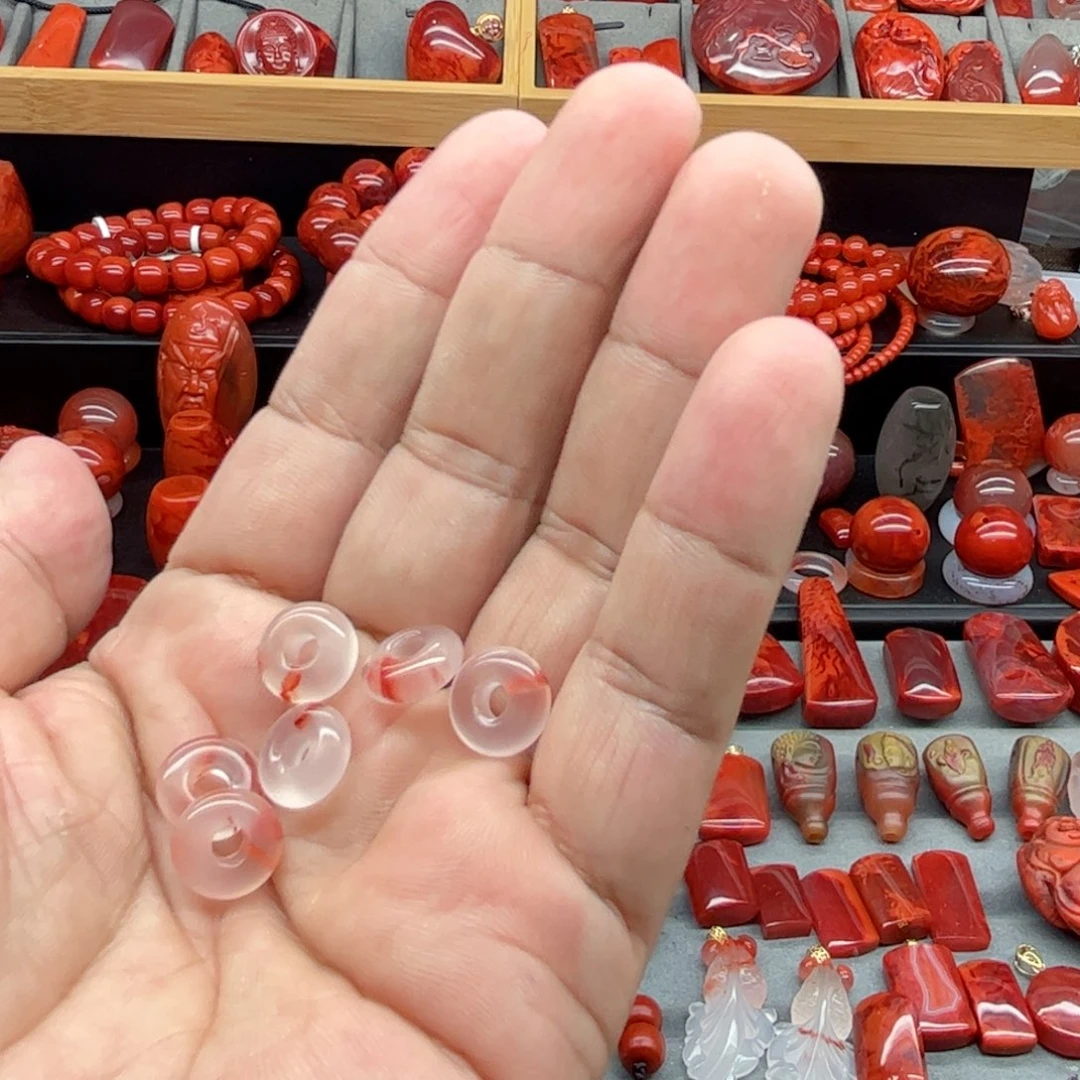 南红玛瑙配件未镶嵌有*猫